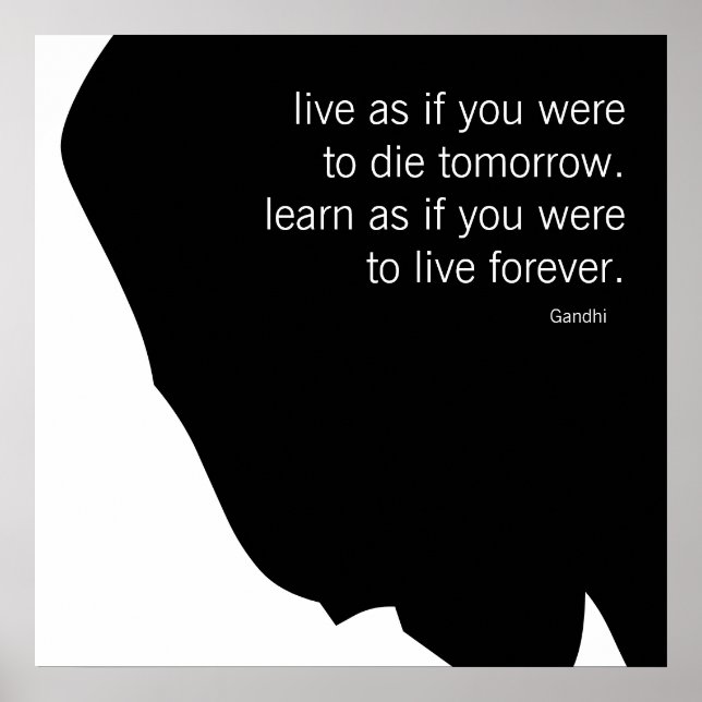 Poster Viver e aprender (Frente)