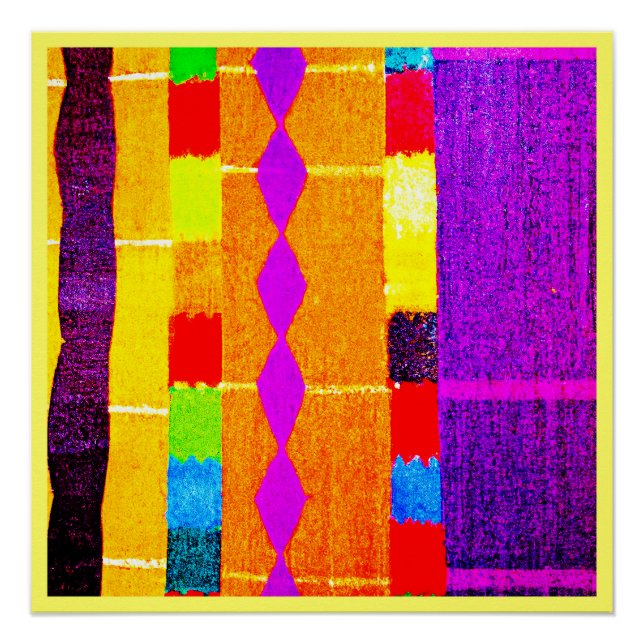 Póster Vivid Palette Harmony (Frente)