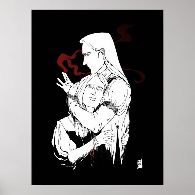 Poster Vivo Em Seus Braços (Frente)