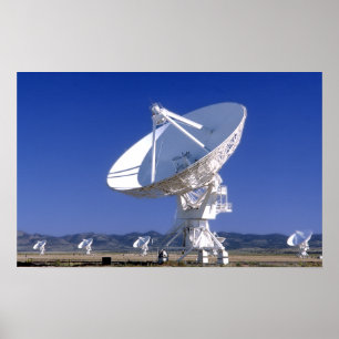 Póster VLA - Escute o universo