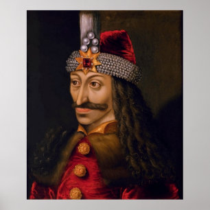 Poster Vlad Tepes Dracula Impaler Voivode da Wallachia