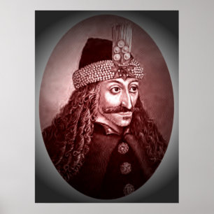 Póster Vlad Ţepeş red