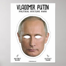Poster Vladimir Putin Costume Mask