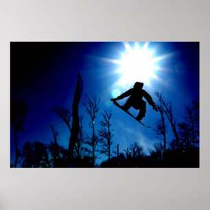 Póster Voando alto