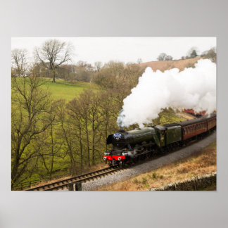 Póster Voando escocês em Goathland