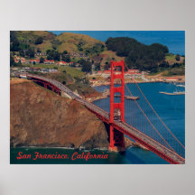 Voando Sobre a Ponte Golden Gate de São Francisco