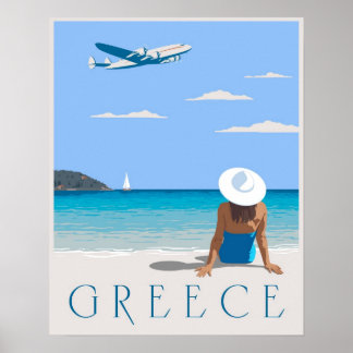 Poster Voar para a Grécia