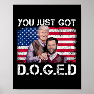 Poster Você Acabou De Ficar Cachorro Departamento De Gove