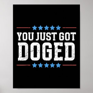 Poster Você Acabou De Ficar Cachorro Departamento De Gove