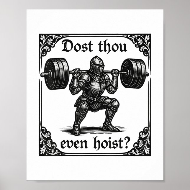 Poster Você Até Ganha Engraçada Gengibre Gótico De Elevaç (Frente)