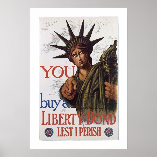 Póster Você comprar uma Liberty Bond para que eu perca (Frente)