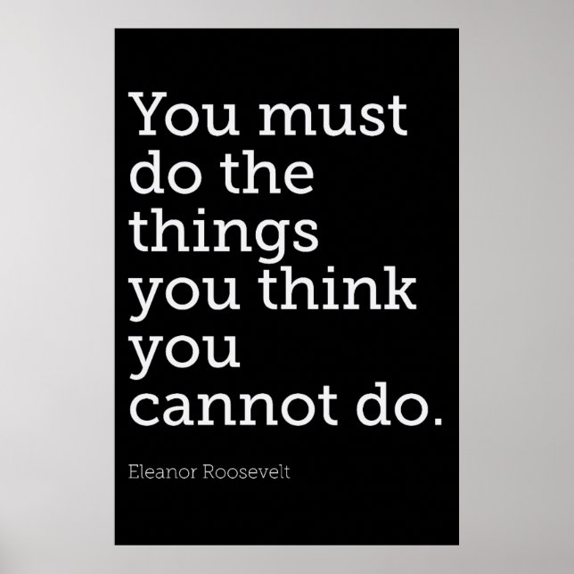 Póster Você Deve... (Frente)