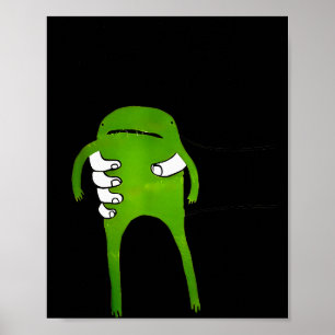 Poster Você Deve Aceitar O Sapo Meme Divertido 