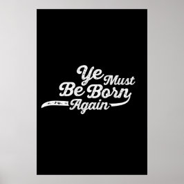 Poster Você Deve Ser Nascer Novamente