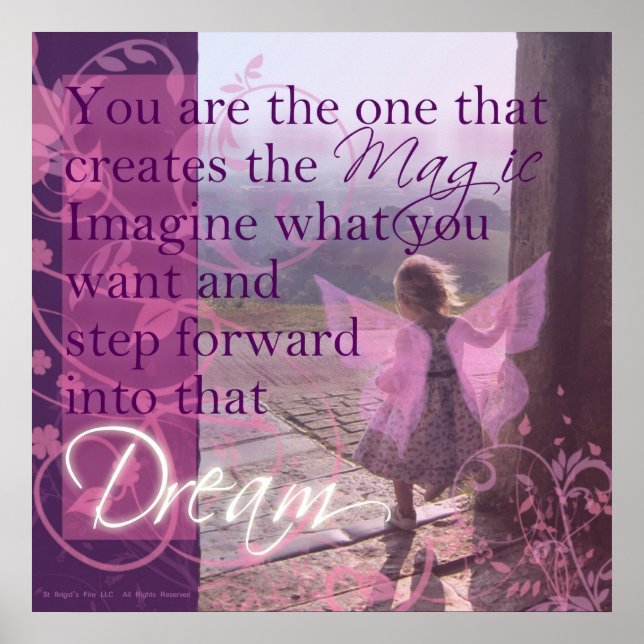 Poster Você é a mágica (Frente)