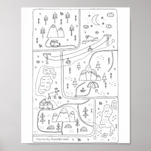 Poster Você é a minha inspiração de visualização favorita