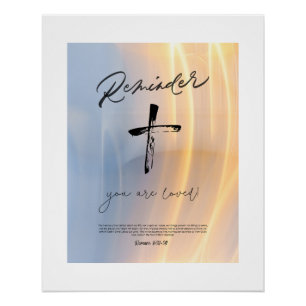 Póster Você é amado