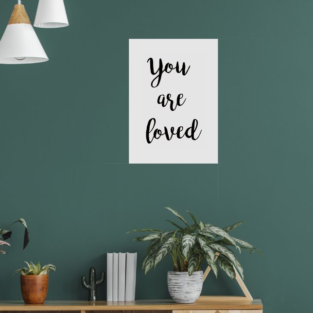 Poster Você É Amado - pôster (Sala de Estar 1)