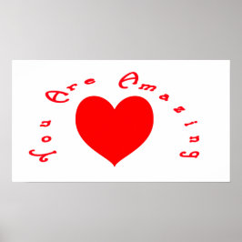 Poster Você É Incrível!