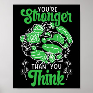 Poster Você é mais forte do que você pensa que a saúde me