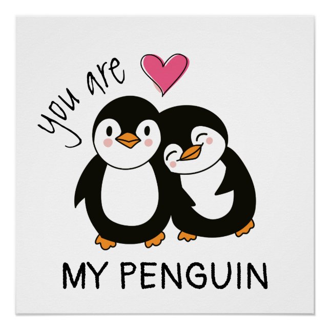 Póster Você É Meu Pinguim (Frente)