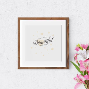 Póster Você é minha linda loucura.