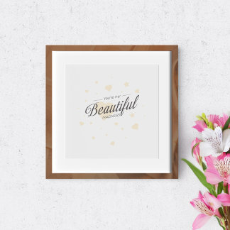 Póster Você é minha linda loucura.