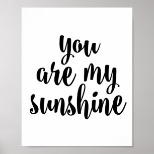 Poster Você é minha luz do sol