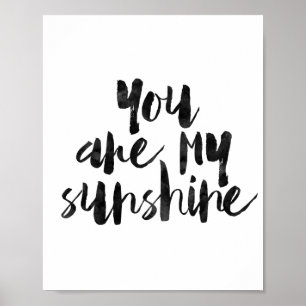 Póster Você é minha luz do sol