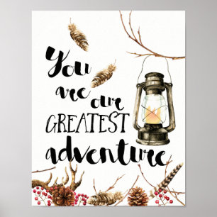 Poster Você é nossa grande aventura