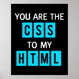 Póster Você é o CSS a meu HTML