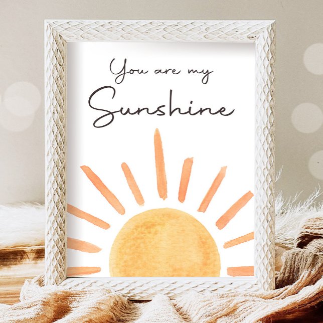 Poster Você É O Meu Pequeno Aniversário De Sol (Criador carregado)