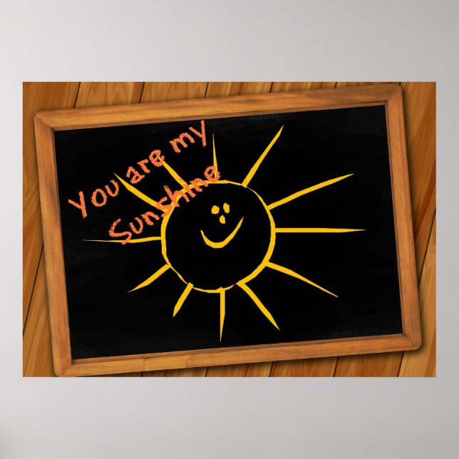 Póster Você é o meu sol (Frente)