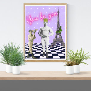 Poster Você É Seu Funky Vintage Strongman