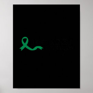Poster Você É Suficiente Saúde Mental Fita Verde Suicídio