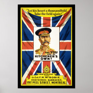 Poster Você é um de Kitchener?