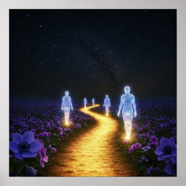 Poster Você é um dentro de Espírito, um corpo não vice ve