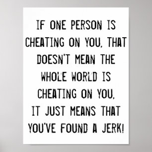 Póster Você encontrou um idiota, e citando a sabedoria po