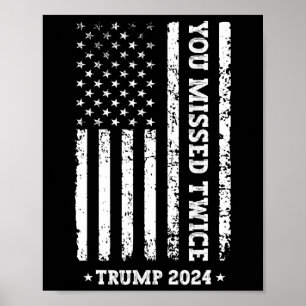 Poster Você Errou Duas Vezes Camisa Você Errou Novamente