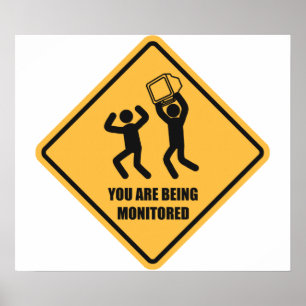 Póster Você Está Sendo Monitorado