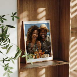 Poster Você & Eu | Foto Personalizada de Casal