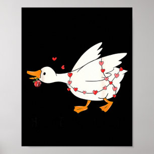 Poster Você Faz Meu Coração Ir Honk Ganso Dia dos Namorad