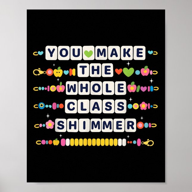 Poster Você Faz O Professor De Shimmer Da Cl De Volta Par (Frente)