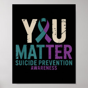 Poster Você Fita de Conscientização da Prevenção do Suicí