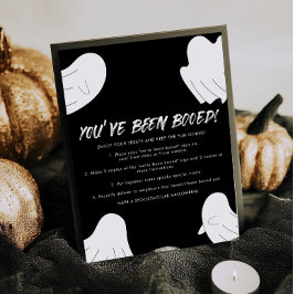 Poster Você foi booed sinal de jogo de dois vizinhos