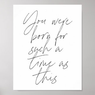 Poster Você foi nascer por tanto tempo como este Script