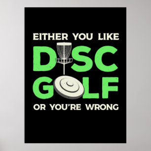 Poster Você Gosta De Golfe De Disco