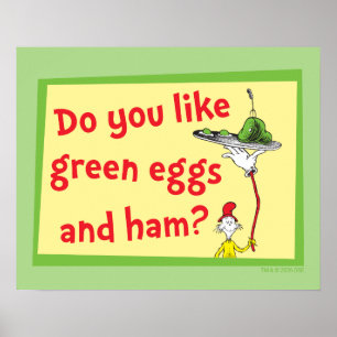 Poster Você Gosta de Ovos Verdes e Presunto?