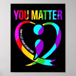 Poster Você Importa O Feliz Suicídio Sensibilizado Gráfic