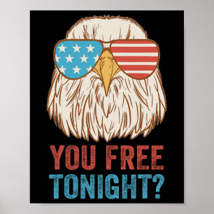 Poster Você Liberta Esta Noite A Águia Pulsa A 4ª Festa D